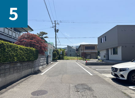 山口大輔法律事務所までの道順5